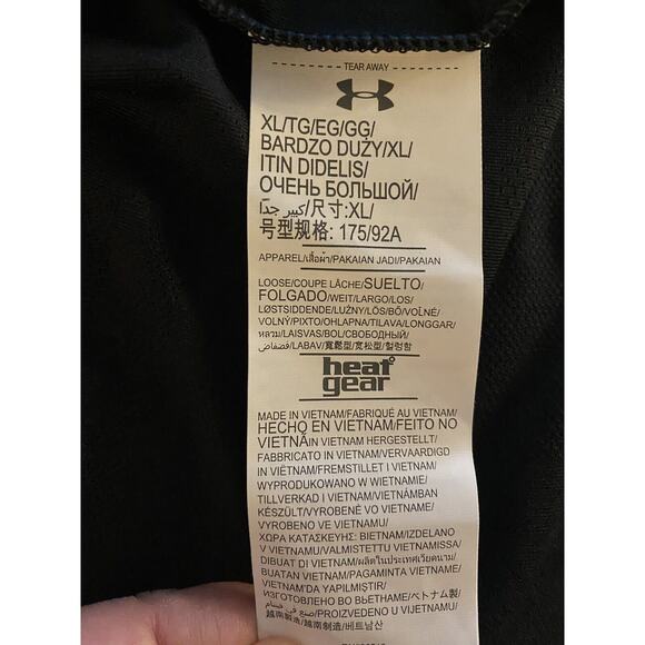 Under Armour Heat Gear Women Short Sleeve Half Button University Maryland Shirt - Picture 10 of 11